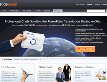 Tablet Screenshot of 1.slideboom.com
